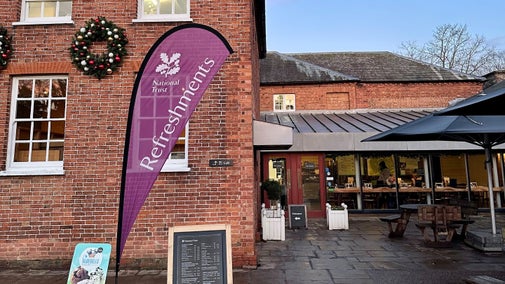 The Turning Yard cafe at Clumber Park